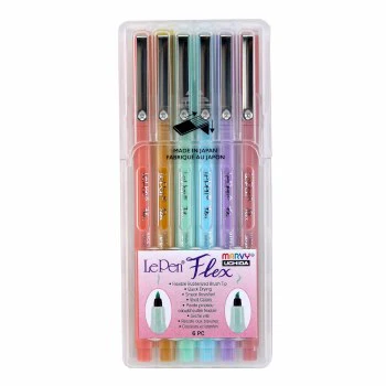 Marvy Le Pen Flex Pastel 6pc