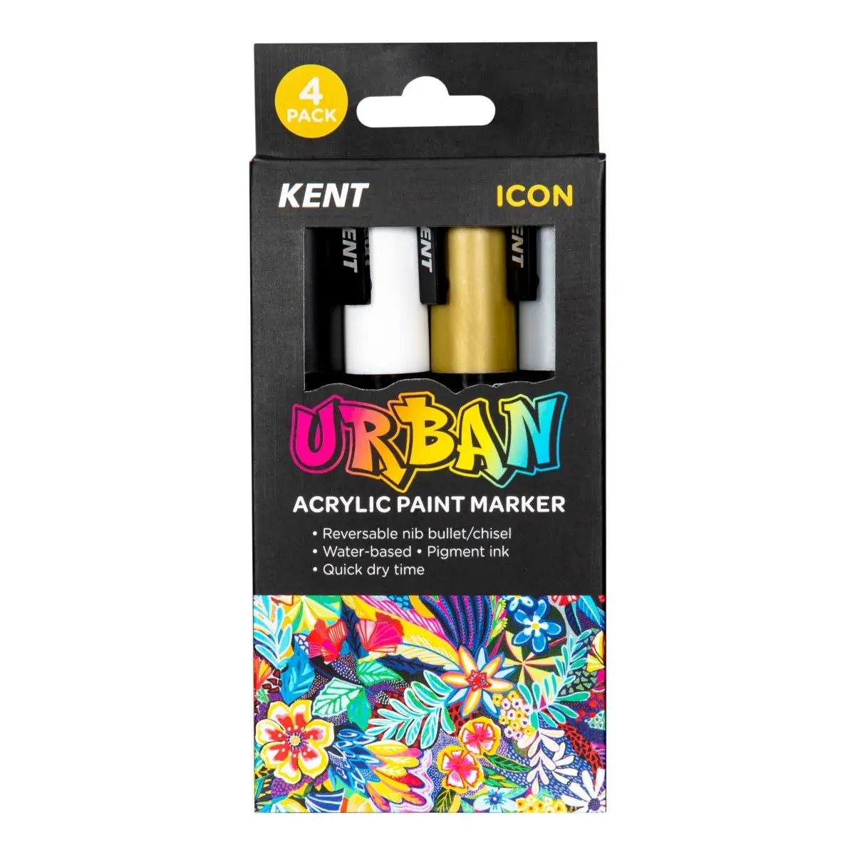 Paint Marker 6mm Nib Icon 4pk