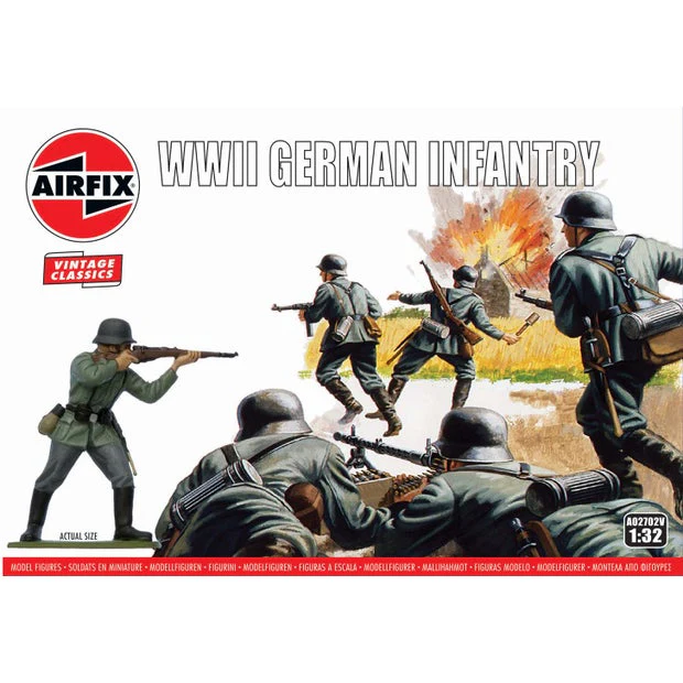 AFX WWII German Infantry 1:32