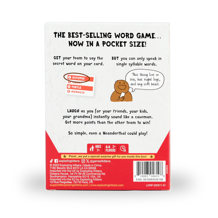 Grab & Game - Poetry for Neanderthals - Image 2