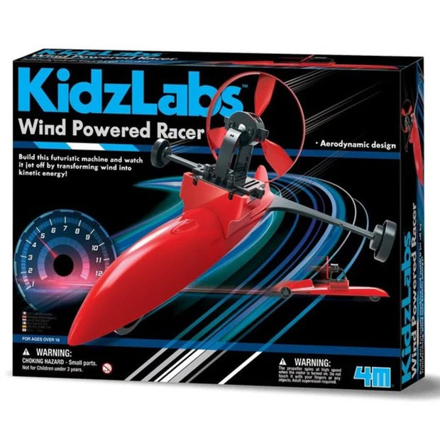 4M Wind Powered Racer Kidz Labs