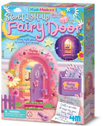 4M KidzMaker Starlit Fairy Door