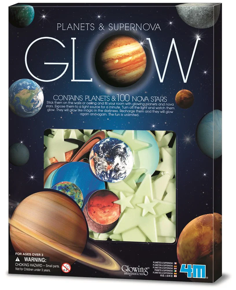 4M Glow Planets & Super Nova 100pc