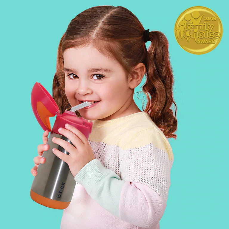 B.Box Insulated Drink Bottle Strawberry Shake - Image 2