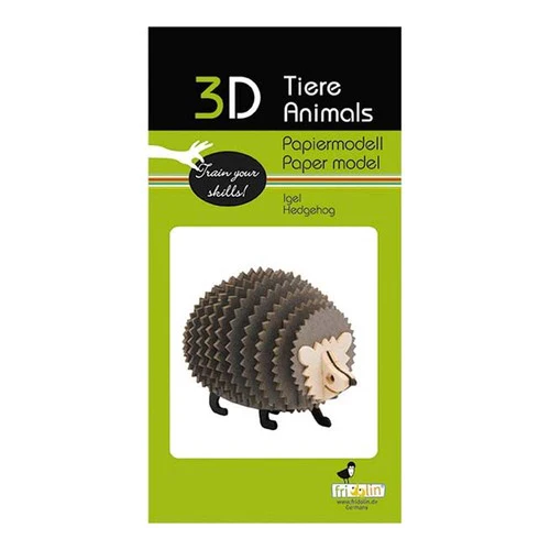 3D Paper Hedgehog