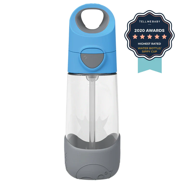 B.Box Drink Bottle Tritan 450ml Blue Slate