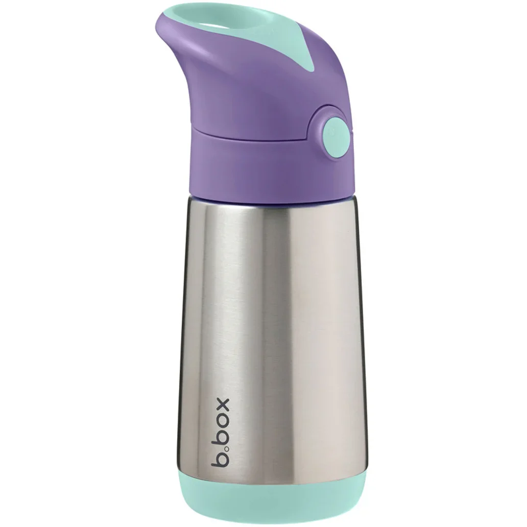 B.Box Insulated Drink Bottle Lilac Pop