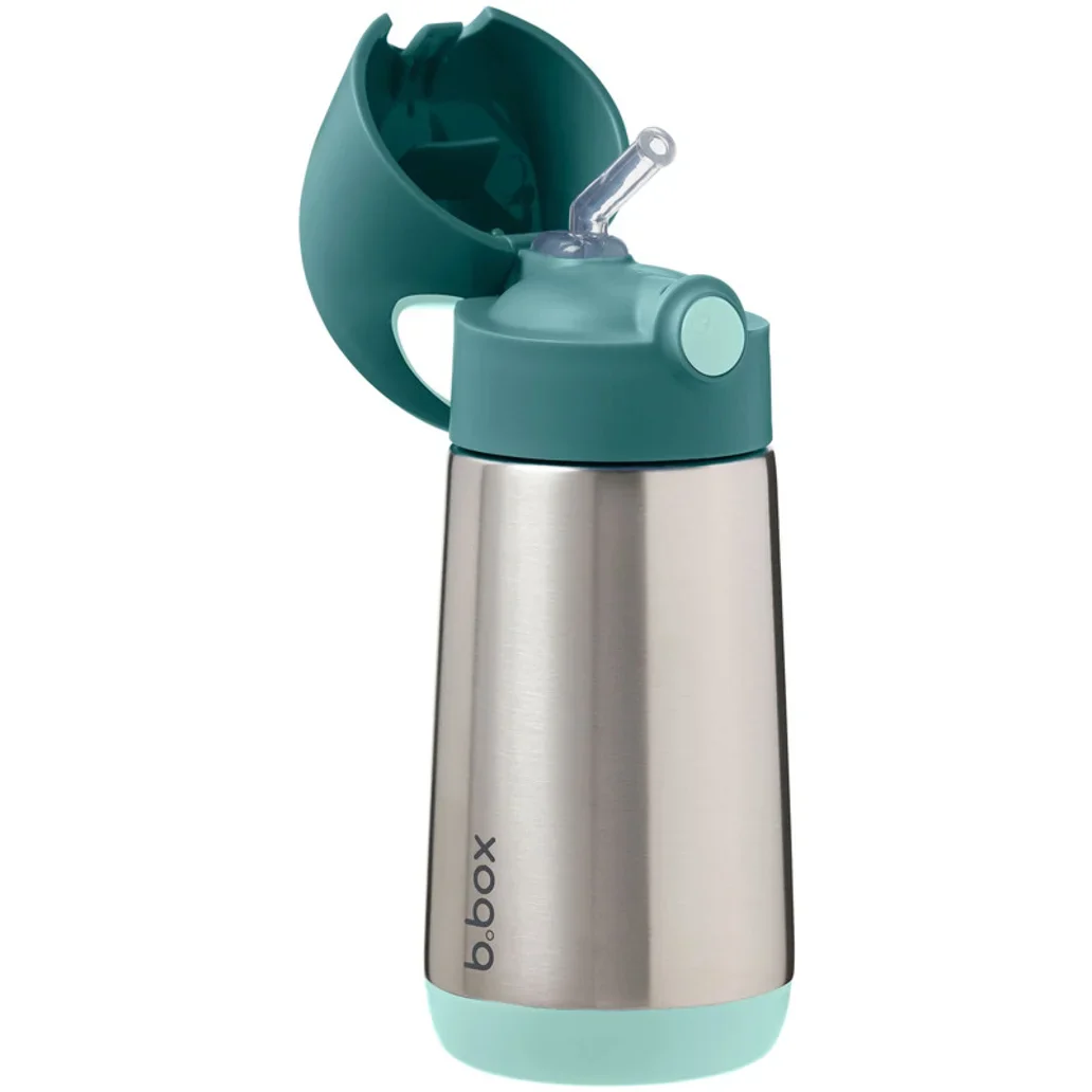B.Box Insulated Drink Bottle Emerald Forest - Image 2