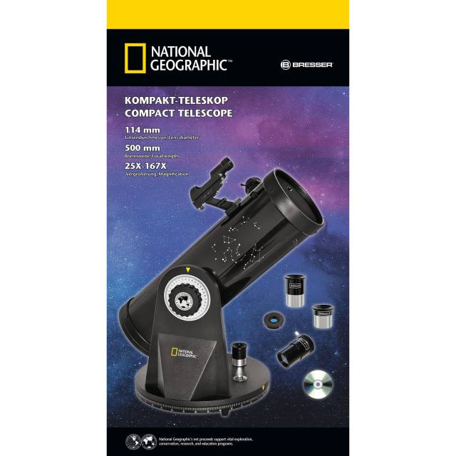Nat Geo 114/500 Compact Telescope - Image 3