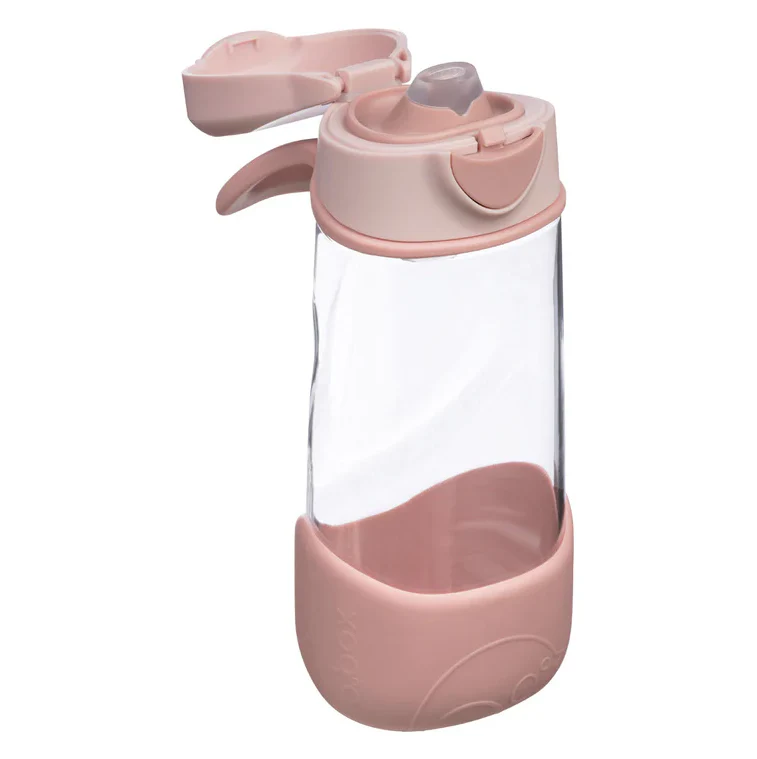 B.Box Sport Spout Bottle 450ml Blush Crush - Image 2