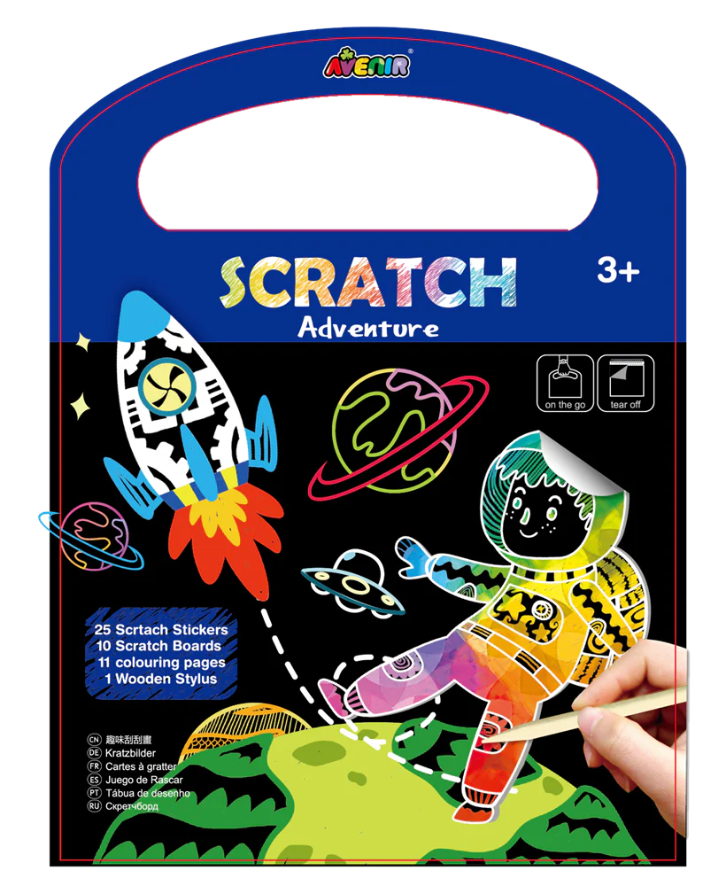Avenir Scratch Book Adventure
