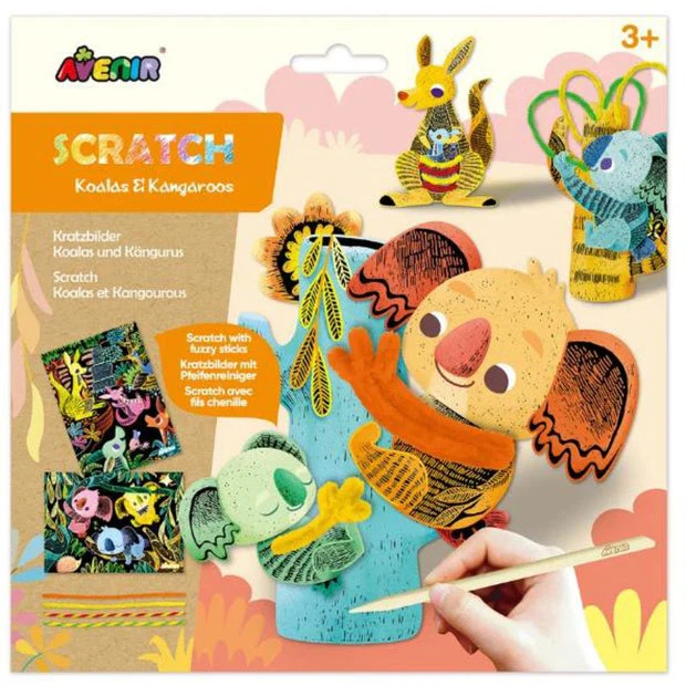 Avenir Scratch Koalas and Kangaroos