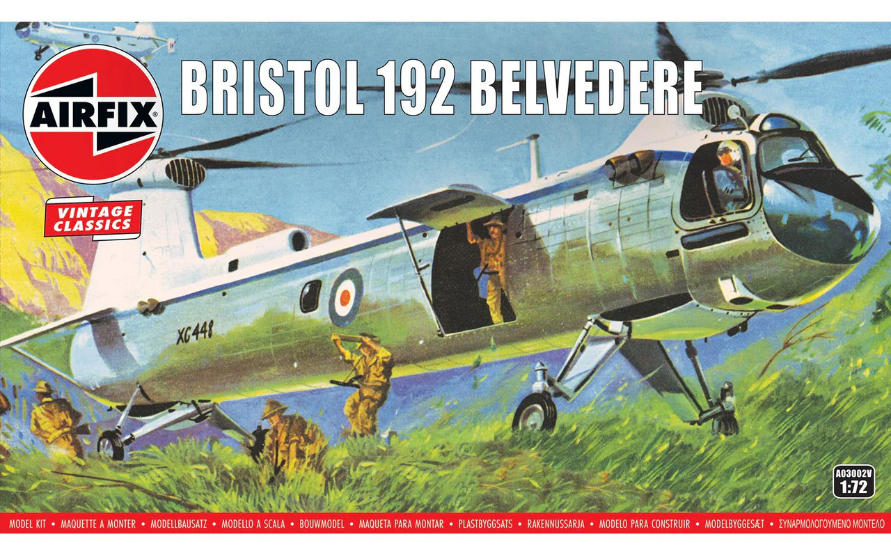 AFX Bristol 192 Belvedere 1/72