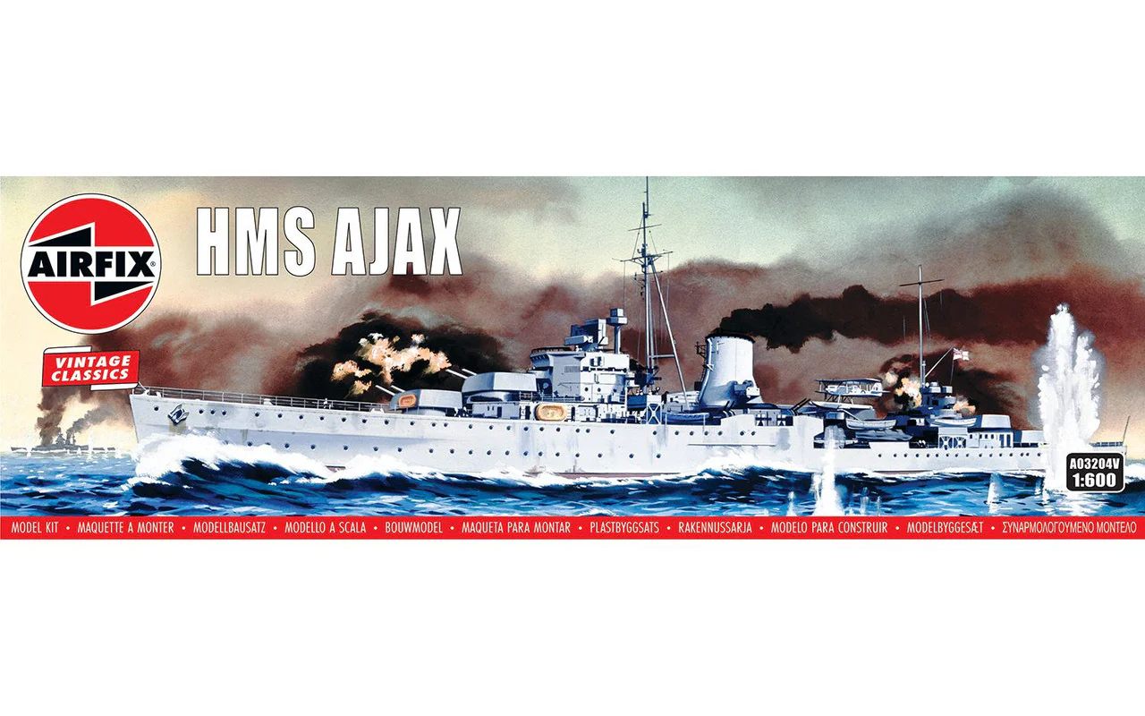 AFX HMS Ajax 1/600