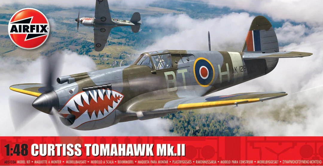 AFX Curtiss Tomahawk MkII 1/48