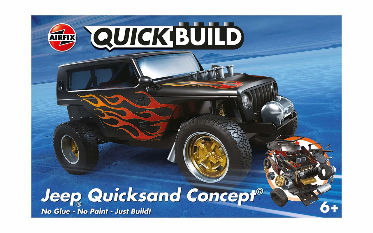 AFX Jeep Quicksand Quickbuild