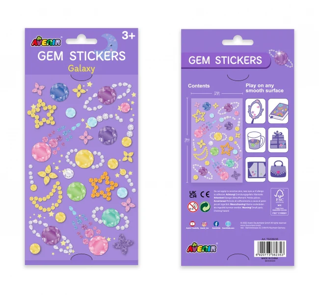 Avenir Gem Sticker Galaxy