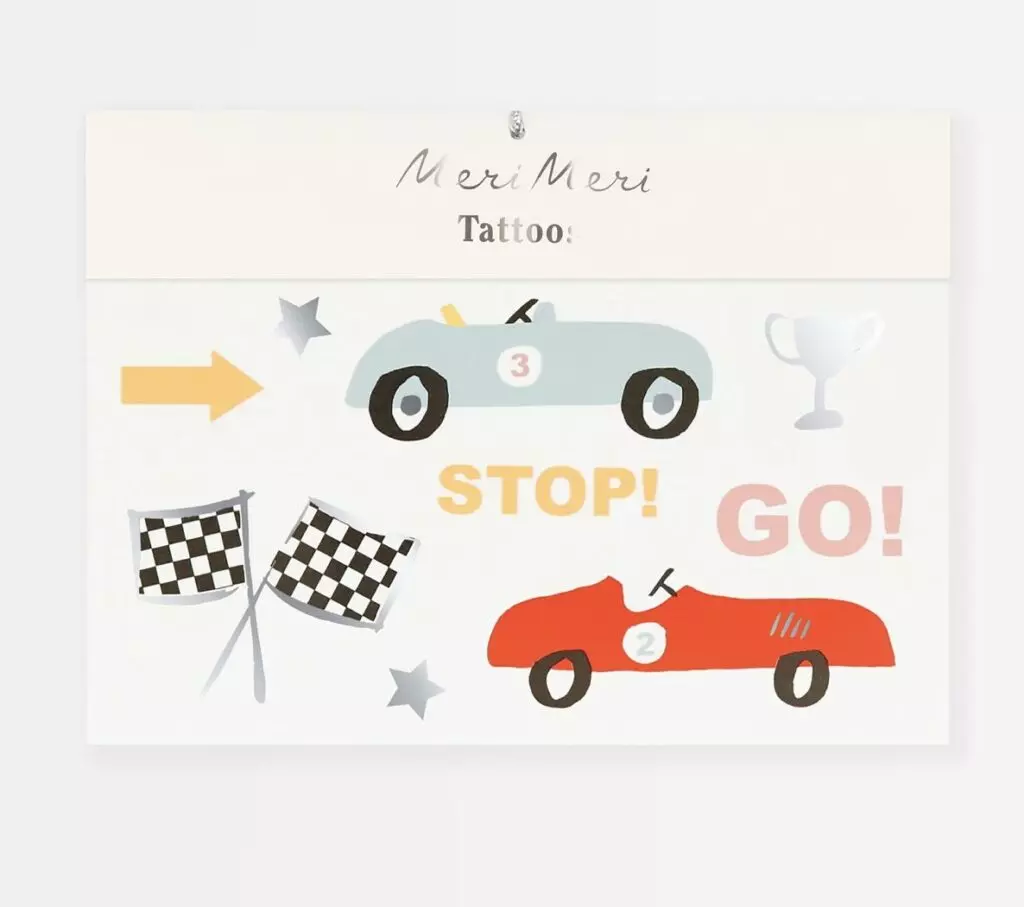 MM Race Cars Tattoos