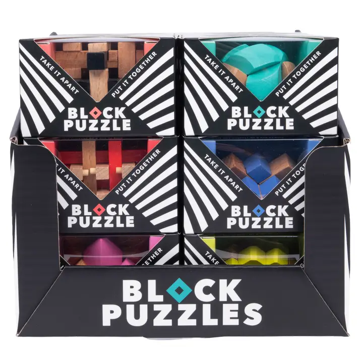 Professor Puzzle Wood Colour Blocks Assorted