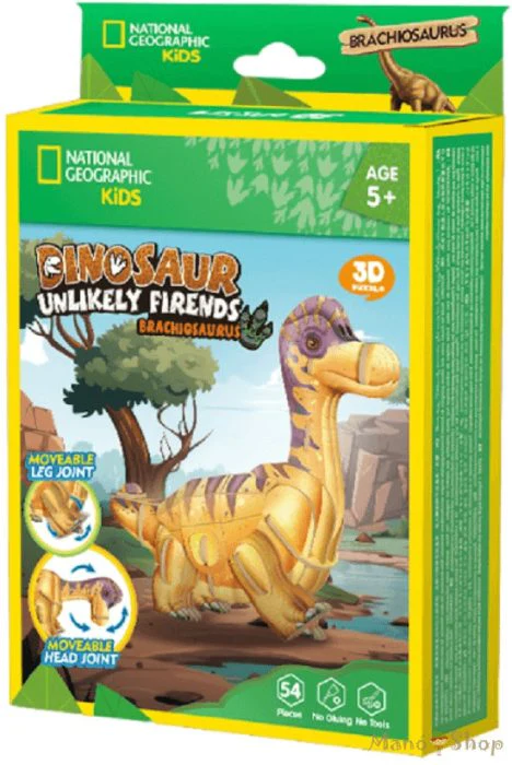 Cubic Fun 3D Puzzle Dinosaur Brachiosaurus