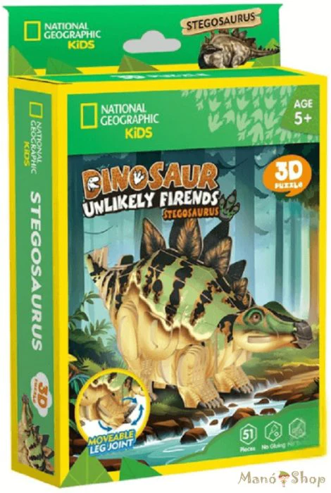 Cubic Fun 3D Puzzle Dinosaur Stegosaurus