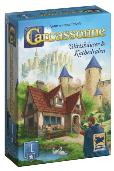 Carcassonne Expansion 1 - Inns and Cathedrals (redesign)