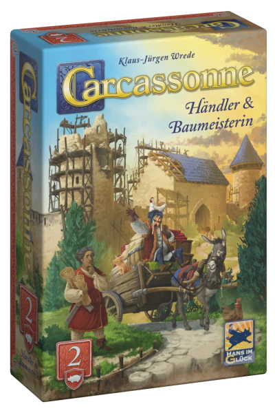 Carcassonne Expansion 2 - Traders and Builders (redesign)