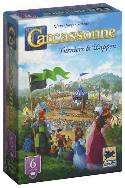 Carcassonne Expansion 6 - Jousts and Crests (redesign)