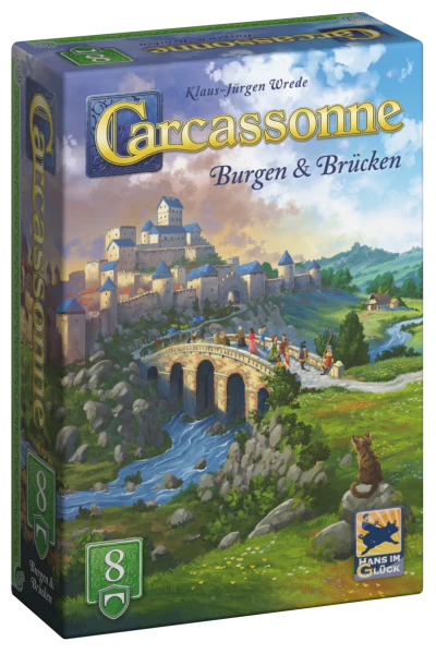 Carcassonne Expansion 8 - Castles and Bridges (redesign)