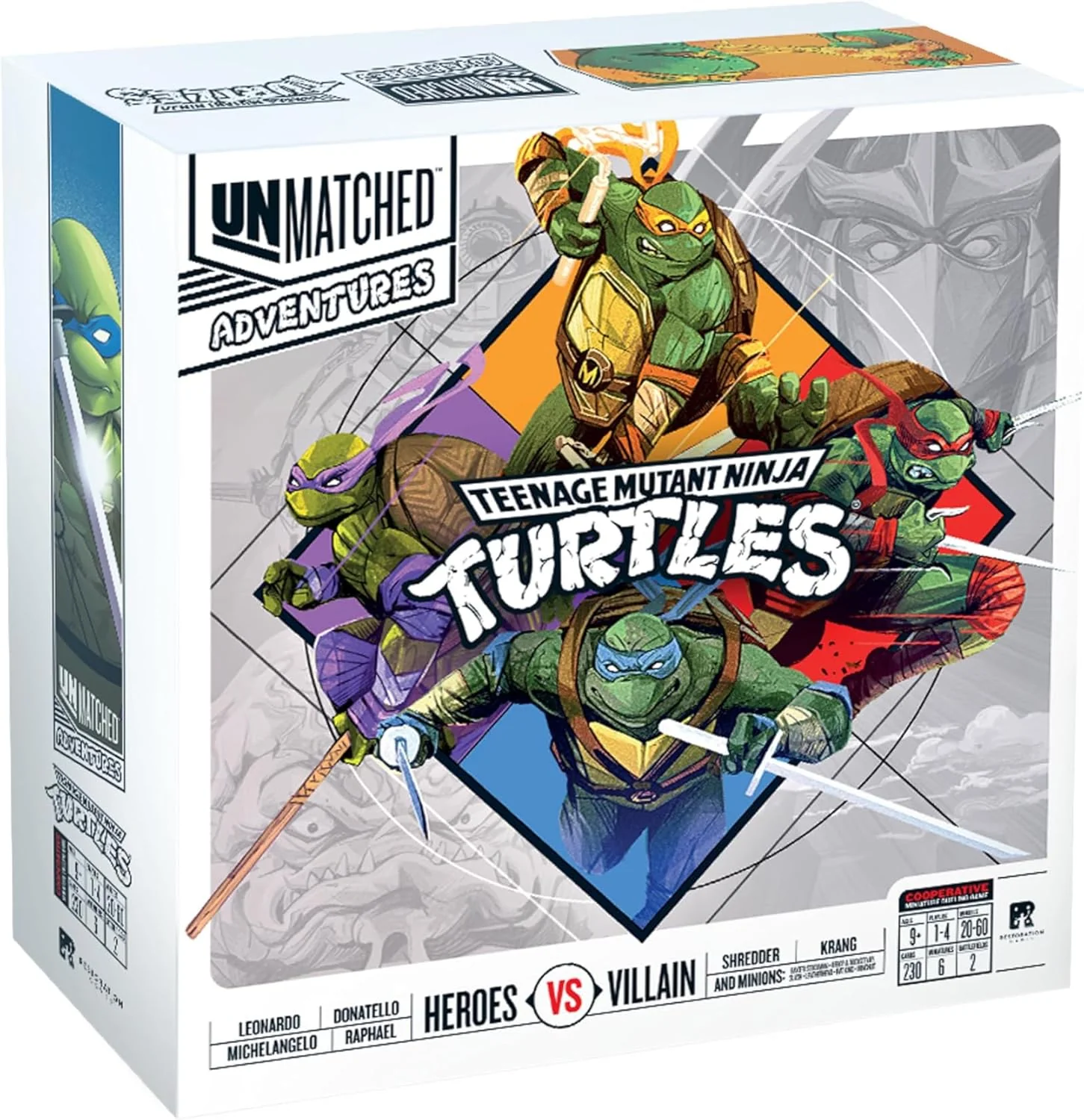 Unmatched Teenage Mutant Ninja Turtles Core Game