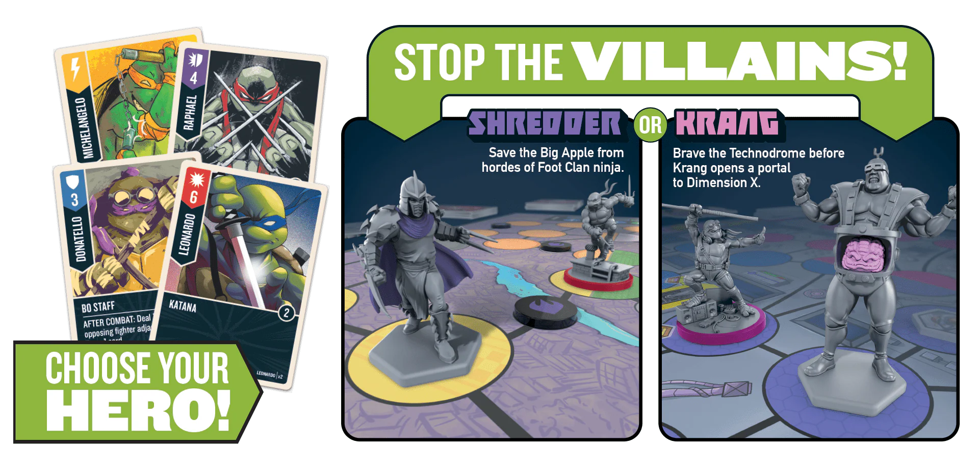 Unmatched Teenage Mutant Ninja Turtles Core Game - Image 3