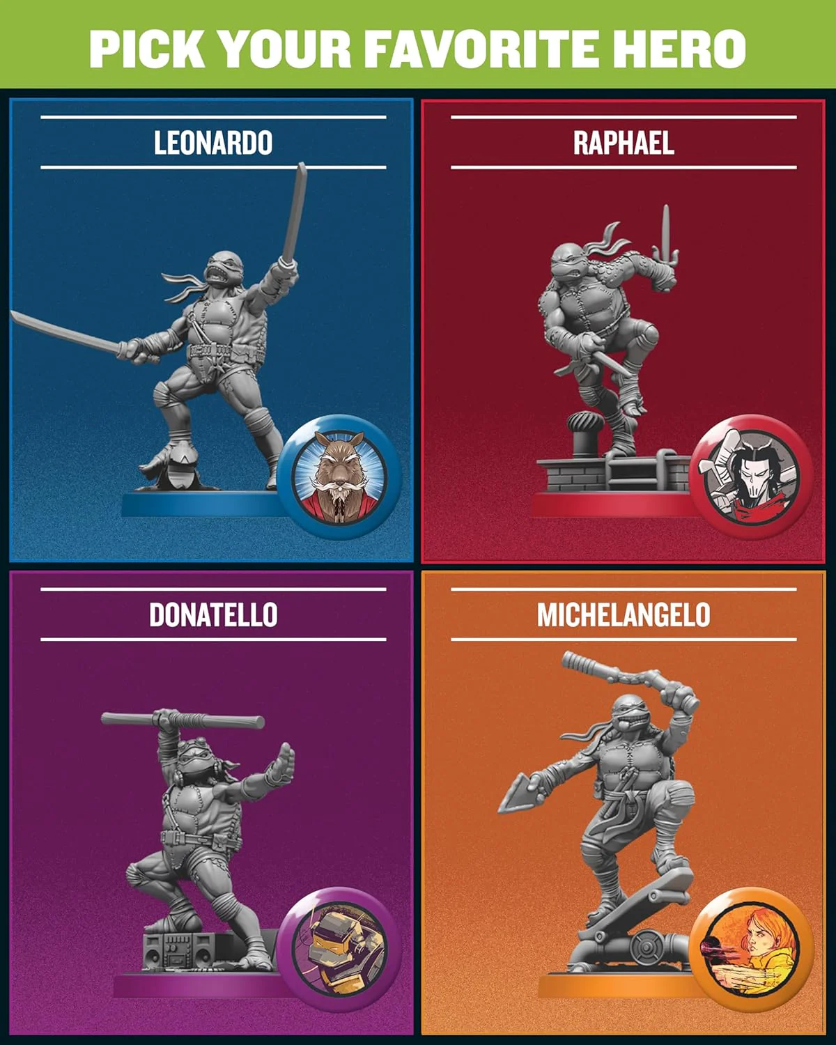 Unmatched Teenage Mutant Ninja Turtles Core Game - Image 4