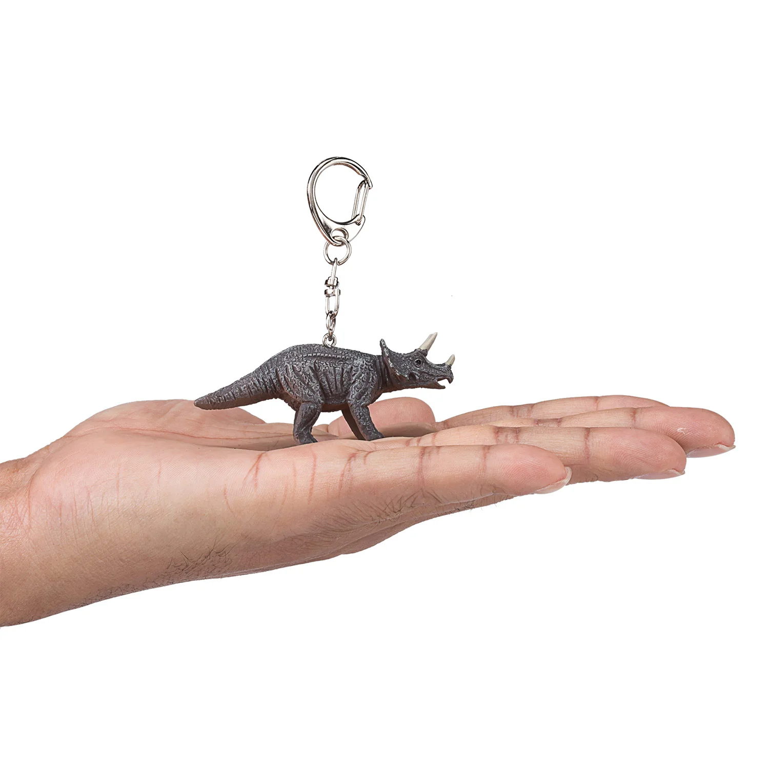 Mojo Triceratops Keychain