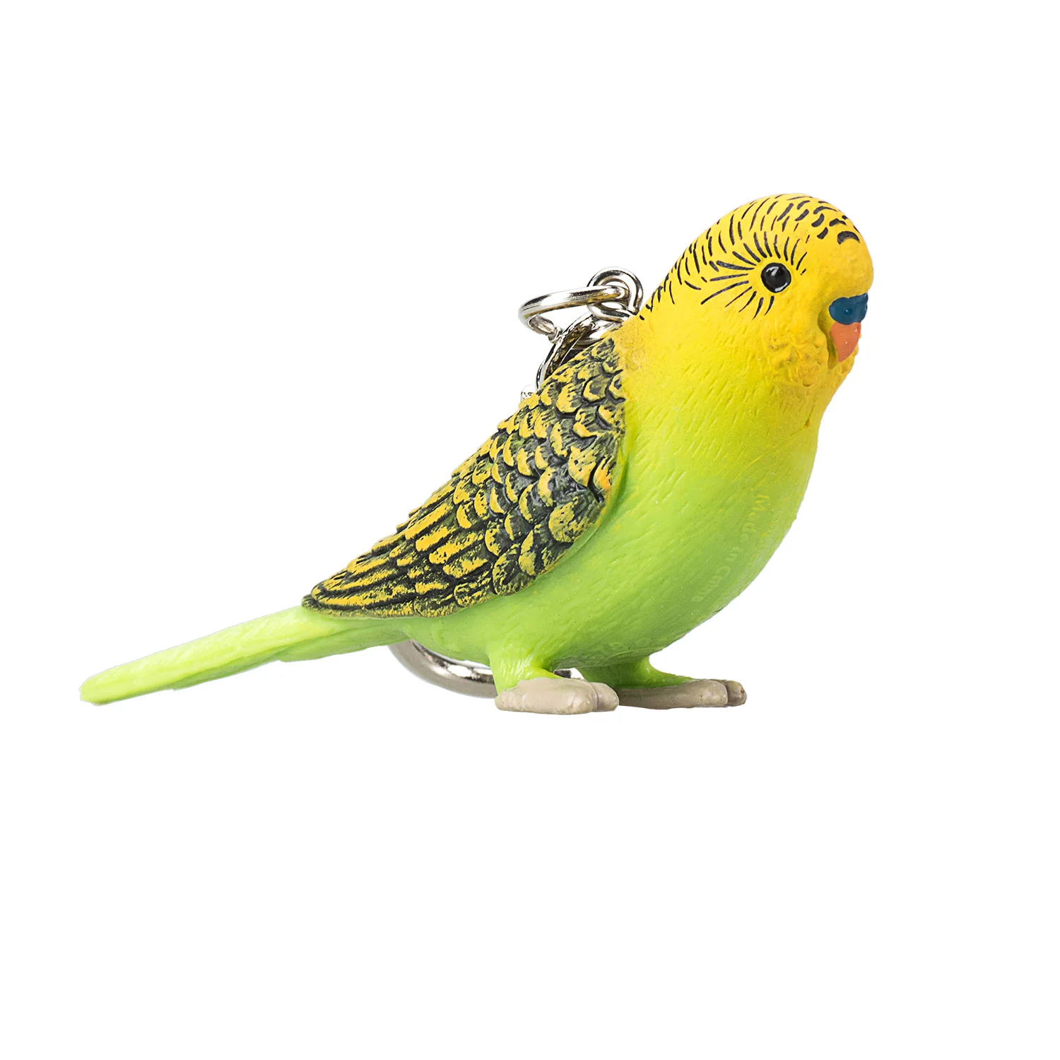 Mojo Green Budgie Keychain