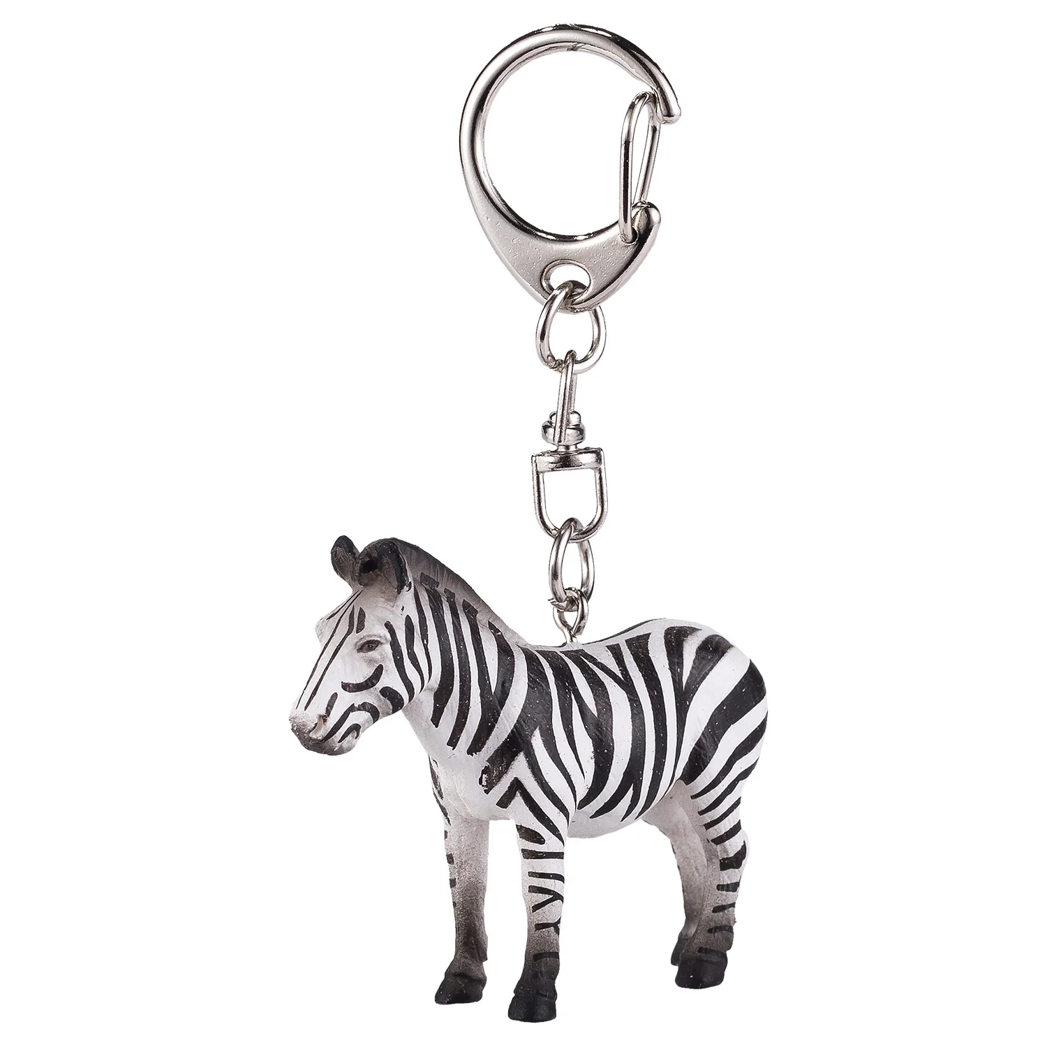 Mojo Zebra Keychain