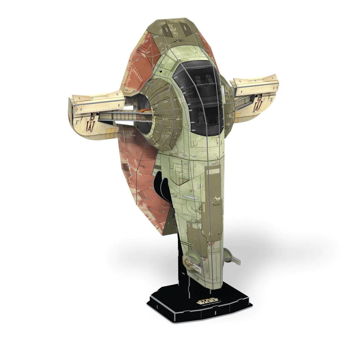 SW 3D Paper Model Boba Fetts Ship - Image 2