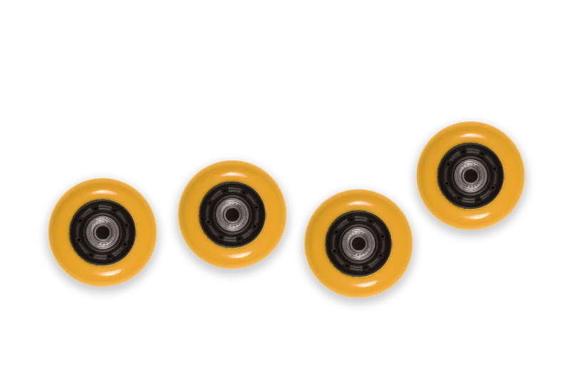 WB Mini Flip Wheels Yellow
