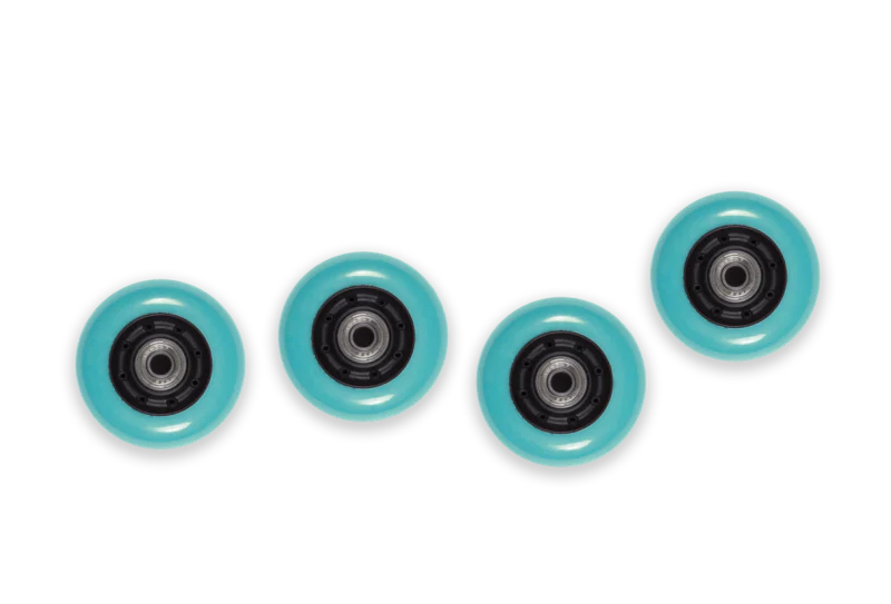 WB Mini Flip Wheels Aqua