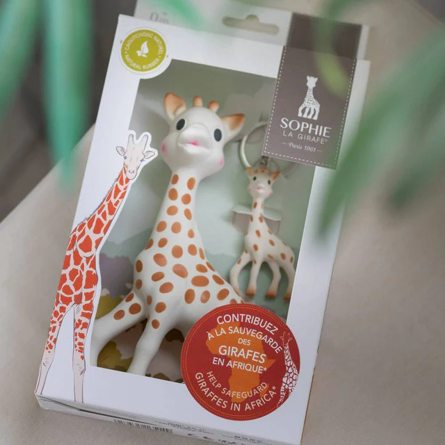 Sophie la Giraffe with Keychain