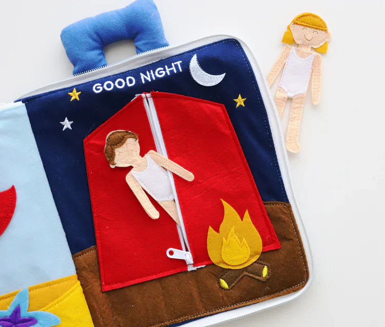 Fabric Activity Book Away We Go - Image 7