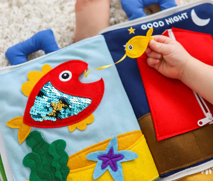 Fabric Activity Book Away We Go - Image 8