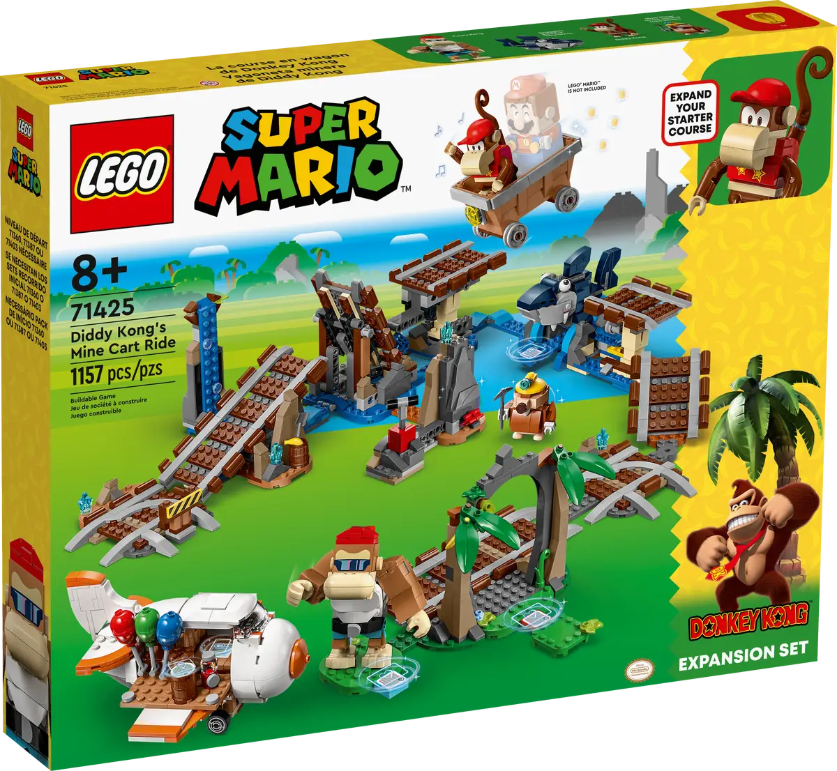Lego SM Diddy Kongs Mine Cart 71425