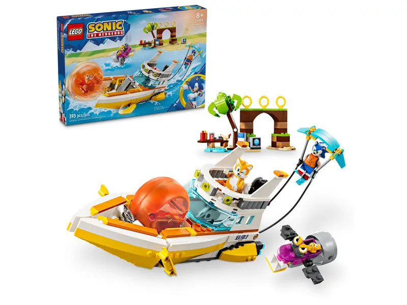 Lego Sonic Tails Adventure Boat 76997