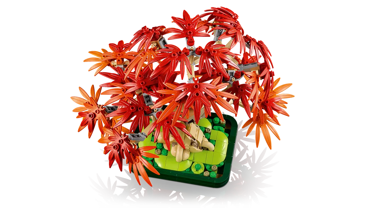 Lego Flowers Japanese Red Maple Bonsai 10348 - Image 3