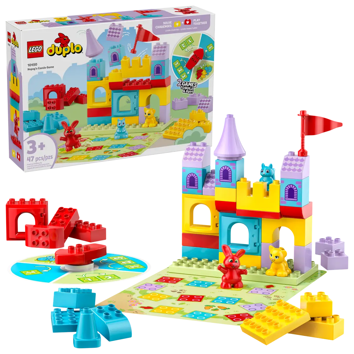 Lego Duplo Hopsy's Castle Game 10450