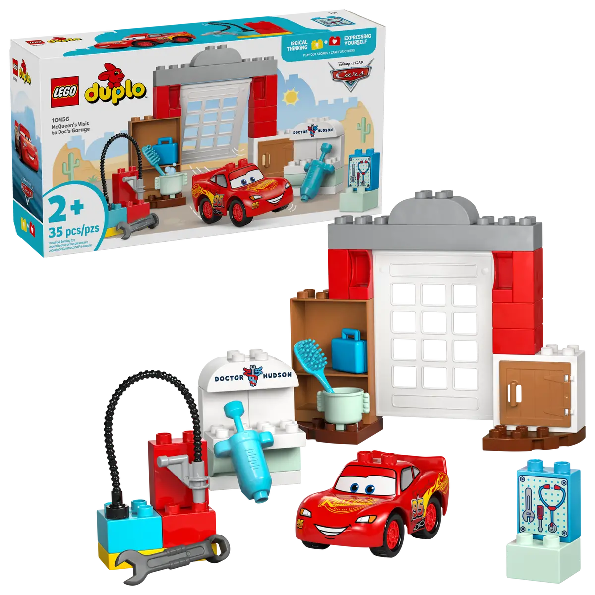 Lego Duplo McQueen's Visit to Doc's 10456
