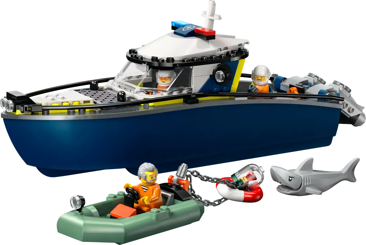 Lego City Police Boat Chase 60456 - Image 2