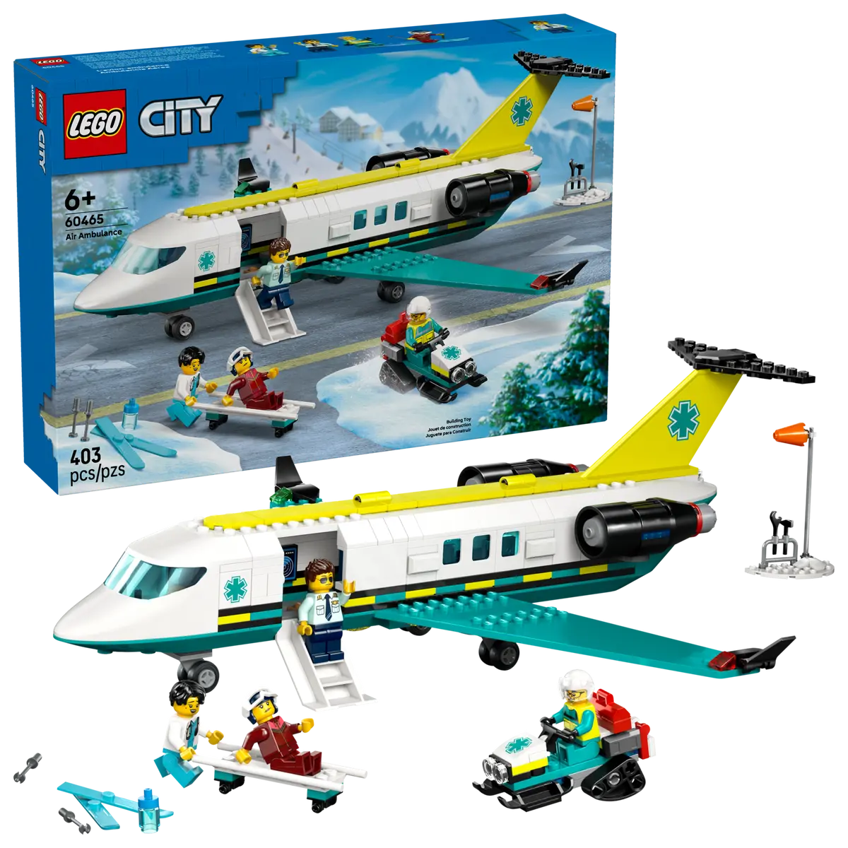 Lego City Air Ambulance Airplane 60465