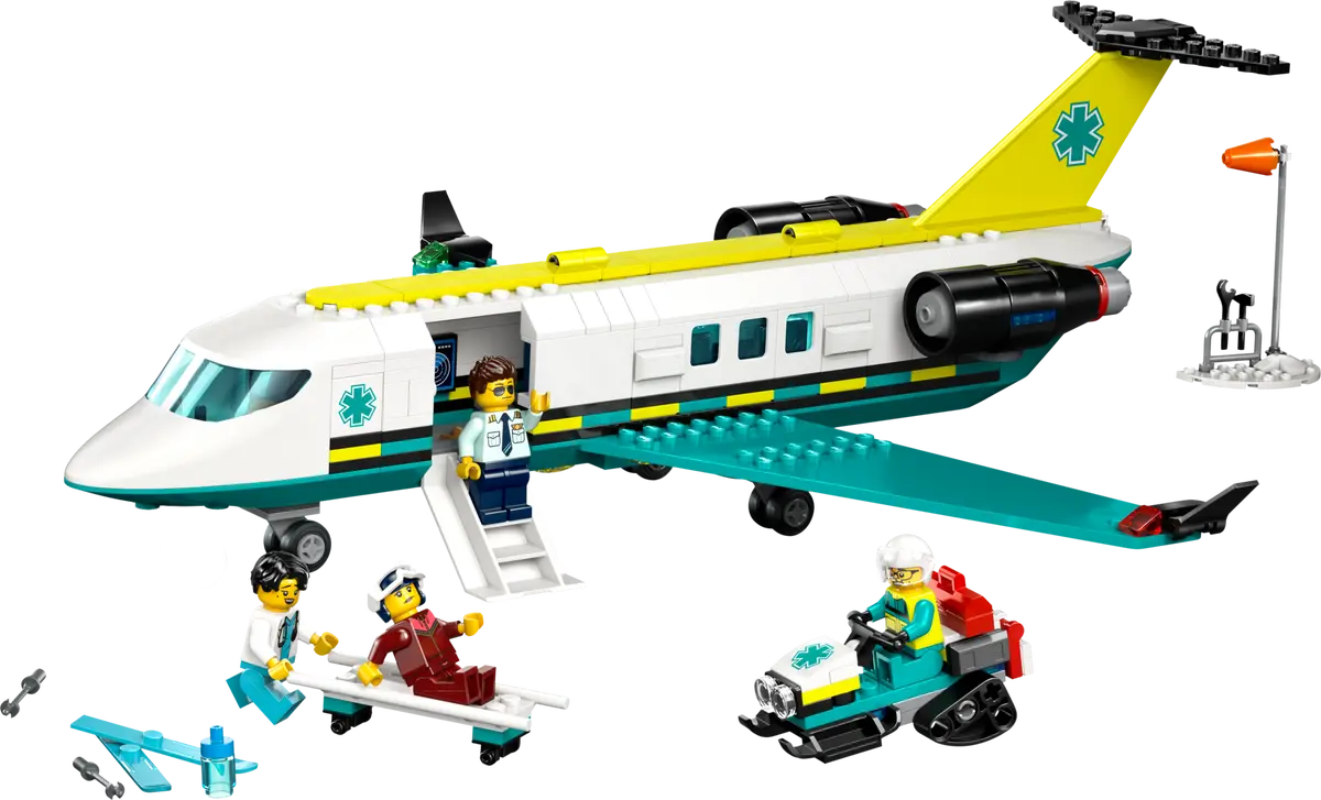 Lego City Air Ambulance Airplane 60465 - Image 2
