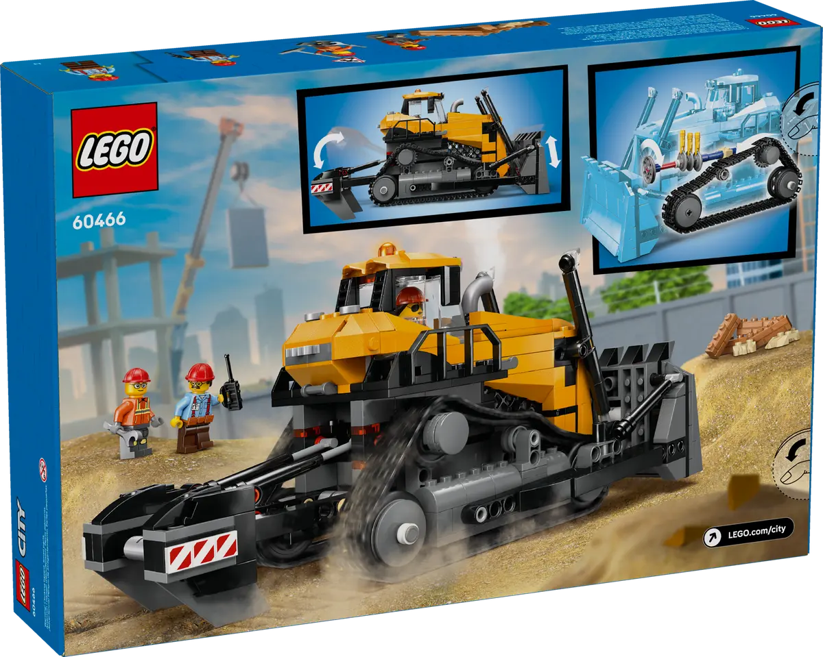 Lego City Yellow Bulldozer 60466 - Image 3